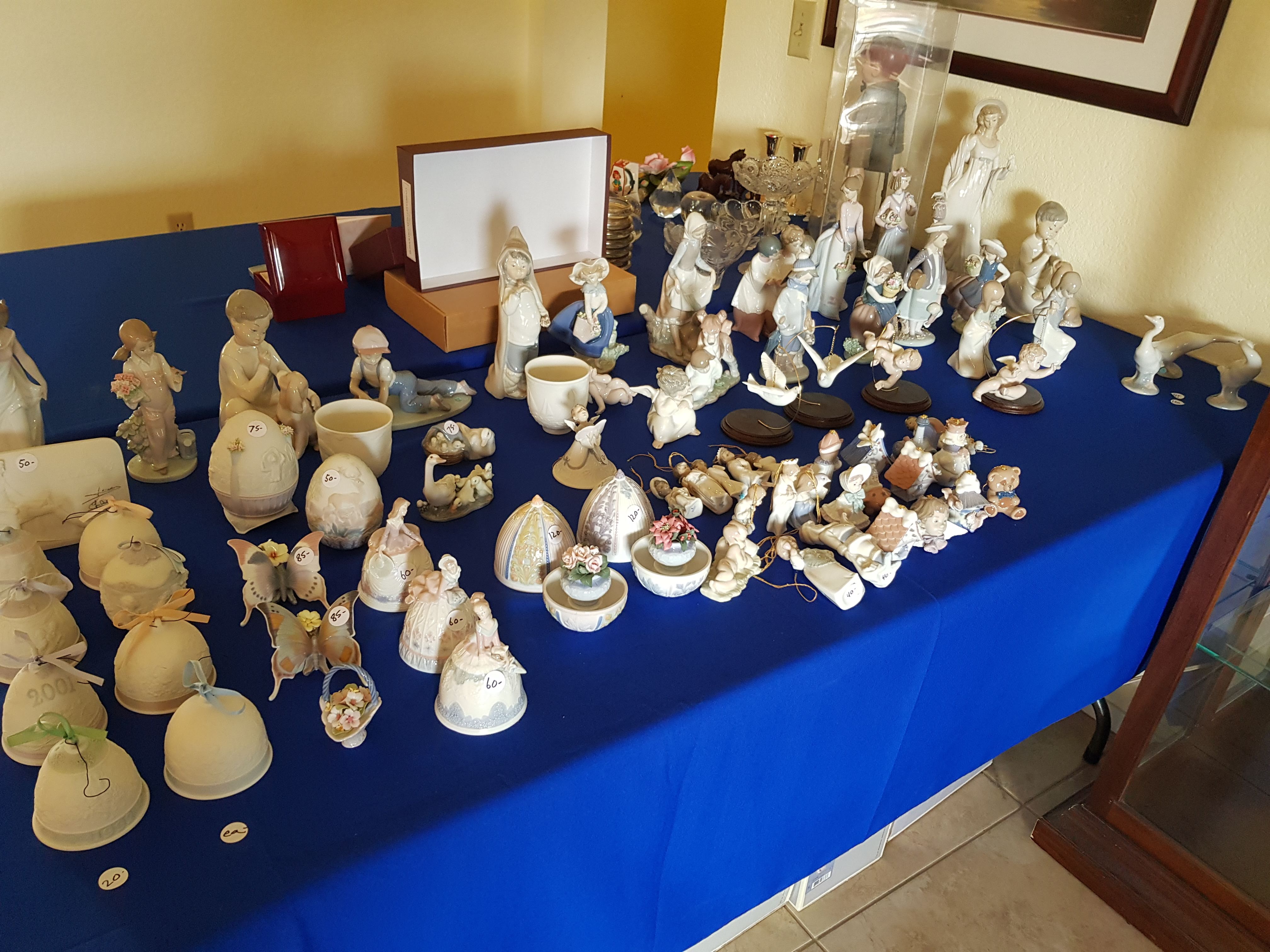 Come to our Figurine Fancy estate sale this weekend!