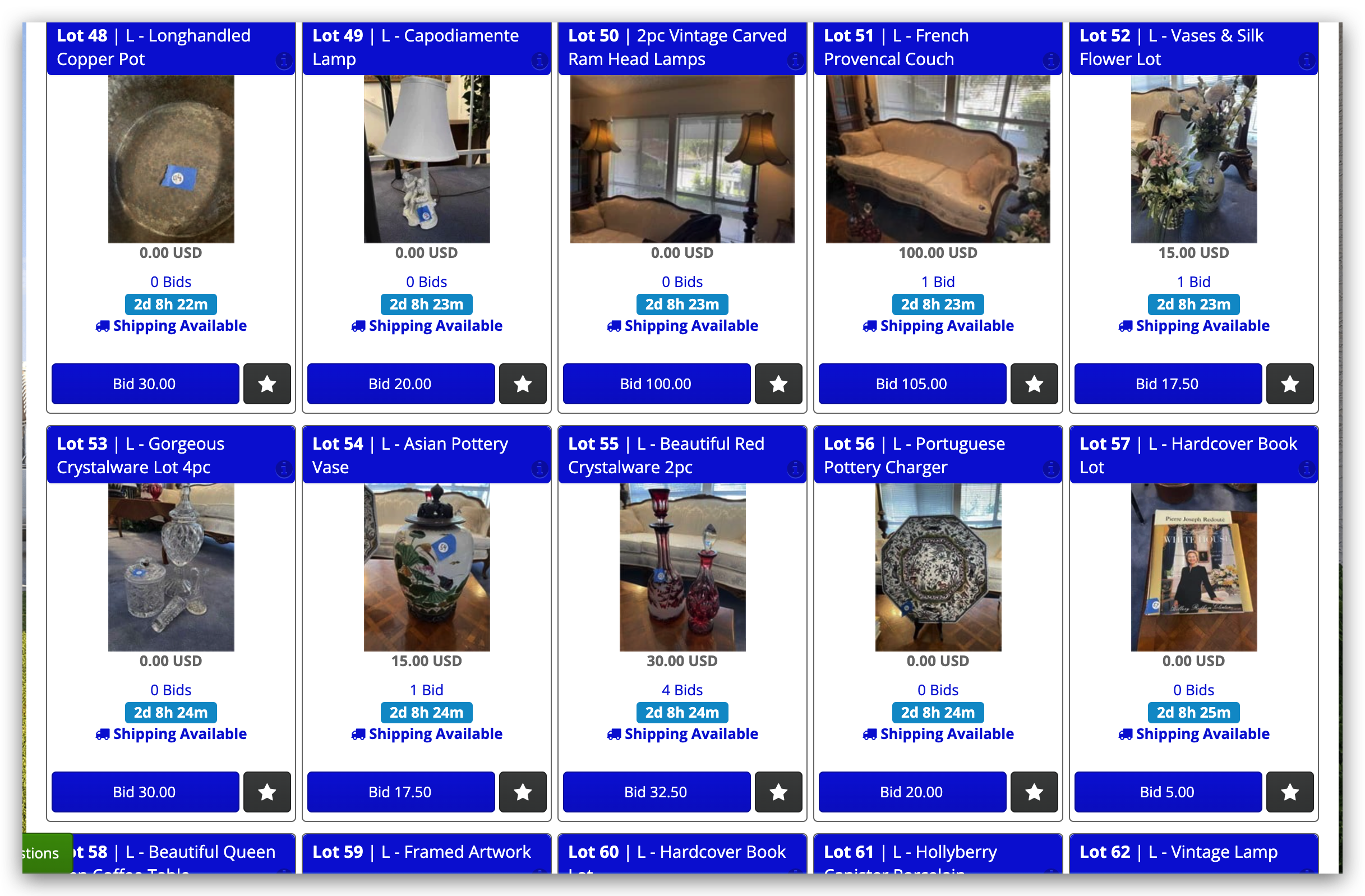 2/17 Classical High End Antique and Vintage Full Estate Sunny