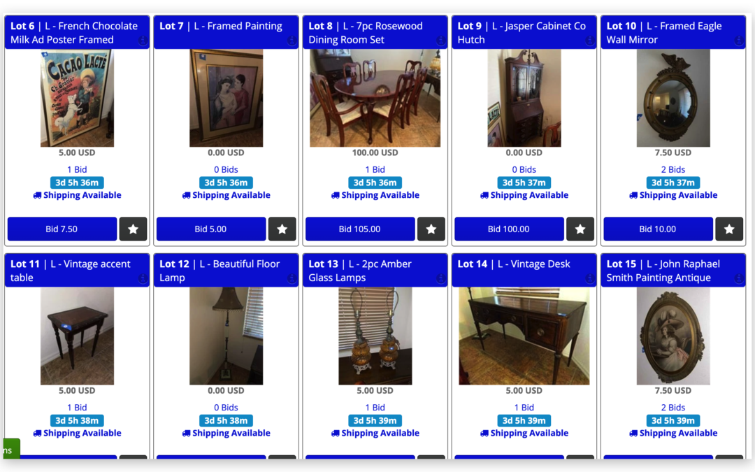 4/7 SUNNY CLASSICAL ART AND VINTAGE ESTATE SALE AUCTION