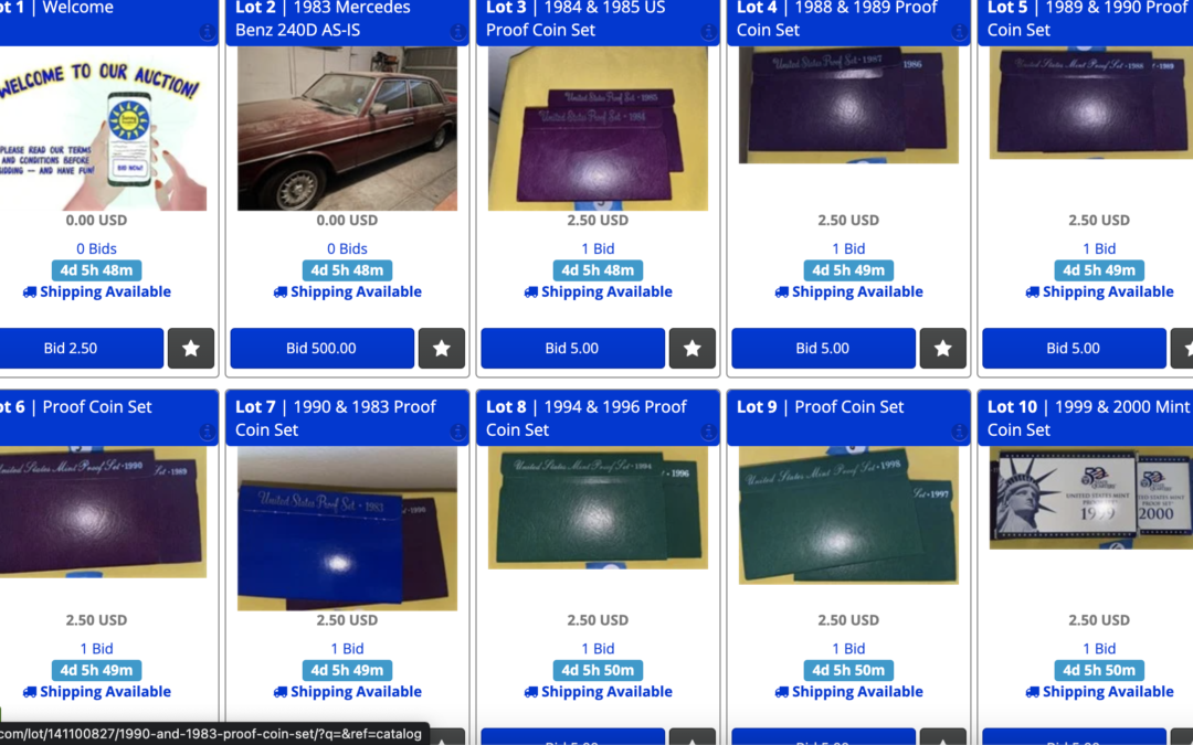 12/15 – 83 MERCEDES BENZ – DOLLS – FRENCH FURNITURE – MORE