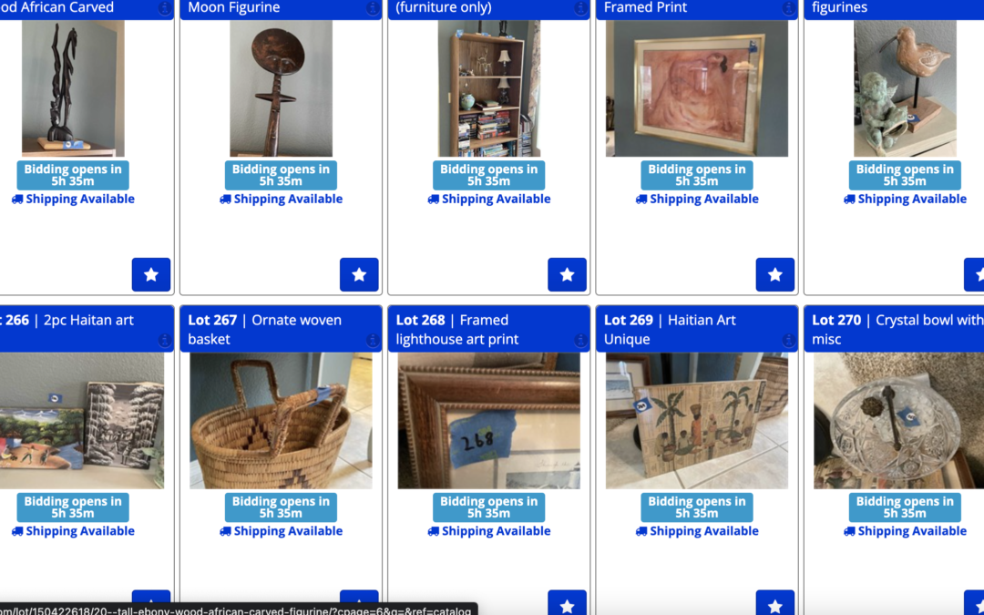 Two Amazing Estate Auctions ending THIS WEEK!