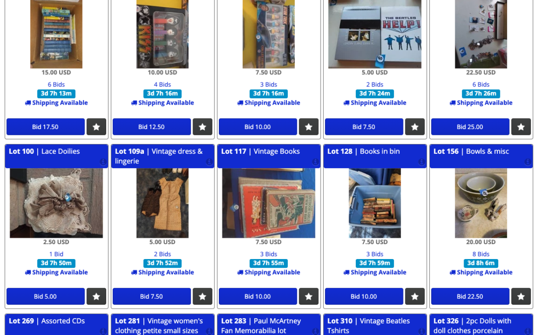  3/30 SUNNY “GROOVY VIBES” BEATLES & RARE VINTAGE FINDS