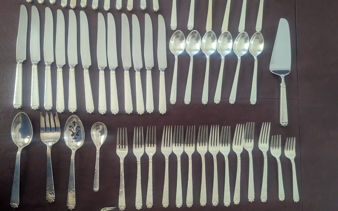 Crystal & Sterling Auction: Fine Furnishings, Art & Estate Treasures