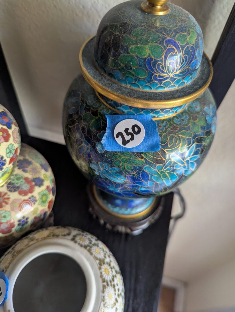 Lot 250 – Cloisonné Ginger Jar